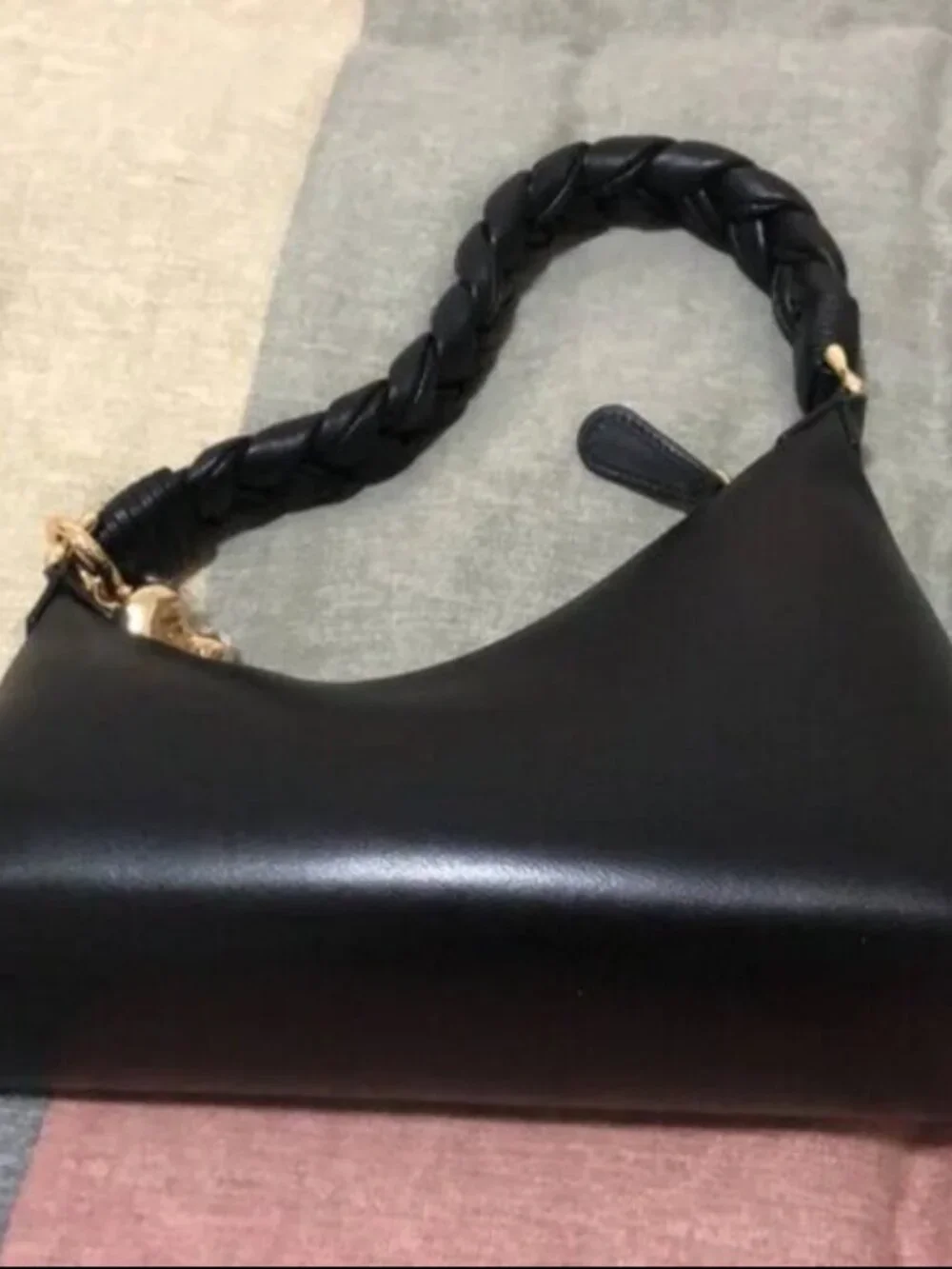 AUPEN NIRVANA Luxe Calfskin Bag + Gold-Tone Highlights